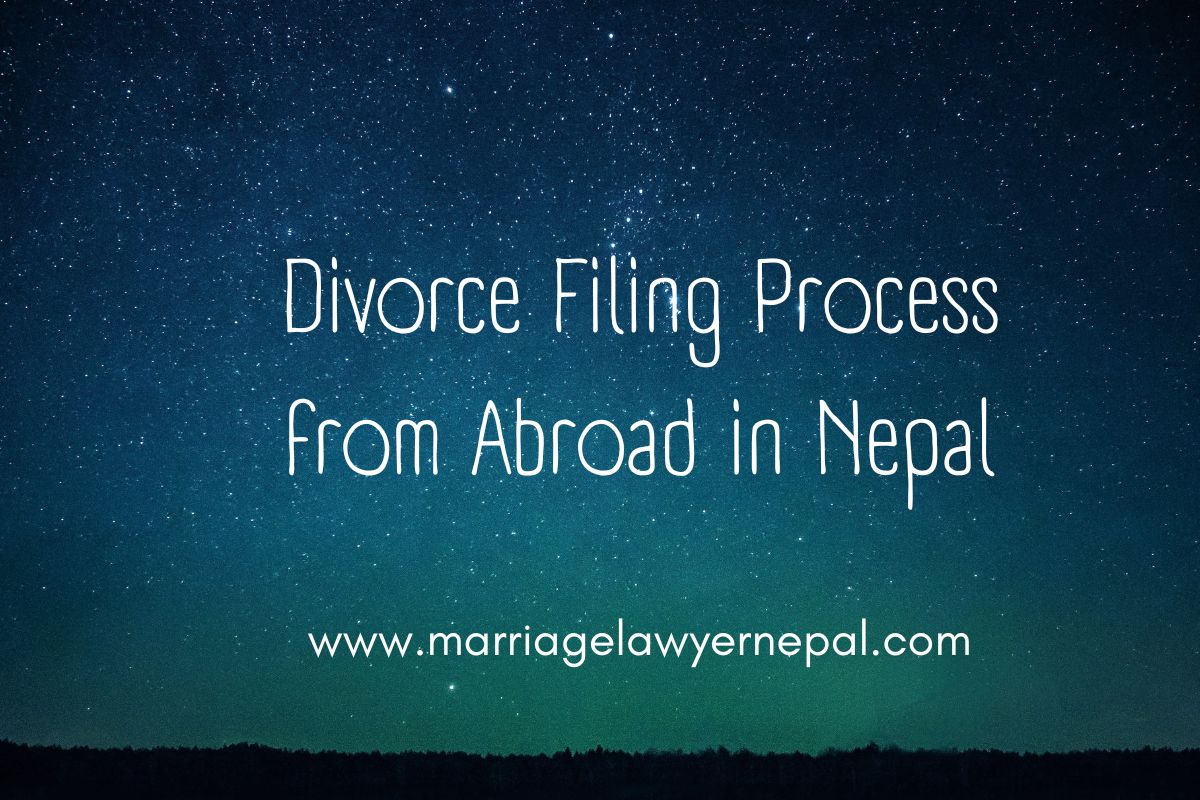 Divorce Process from Abroad in Nepal (2026) - Easy Guide for Divorce