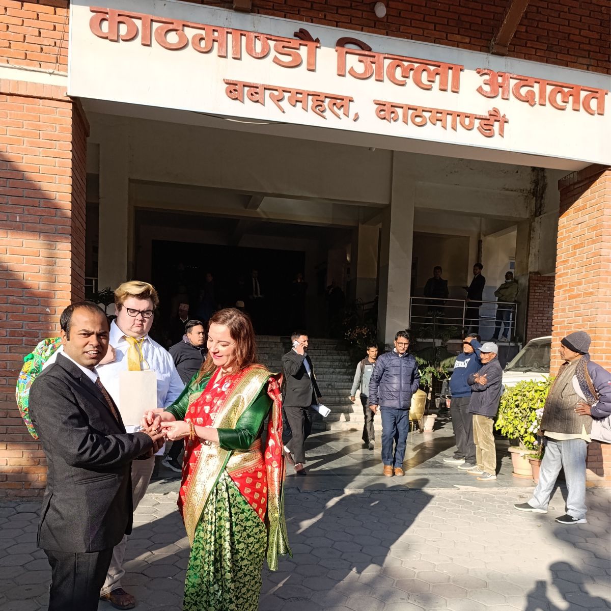 Court Marriage between two Foreigners in Nepal